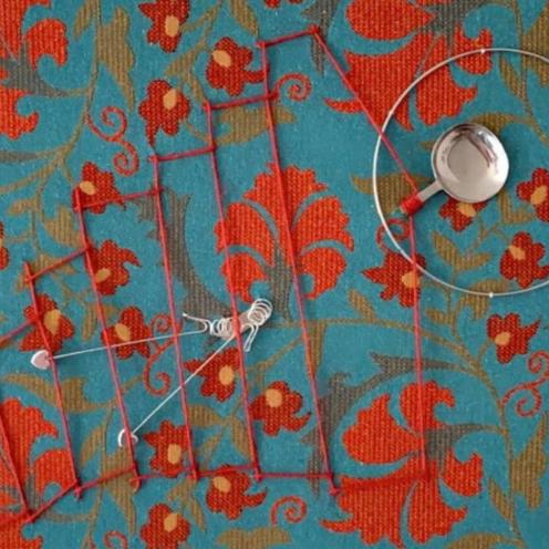 Kunst af Huda Al-Kazwine.